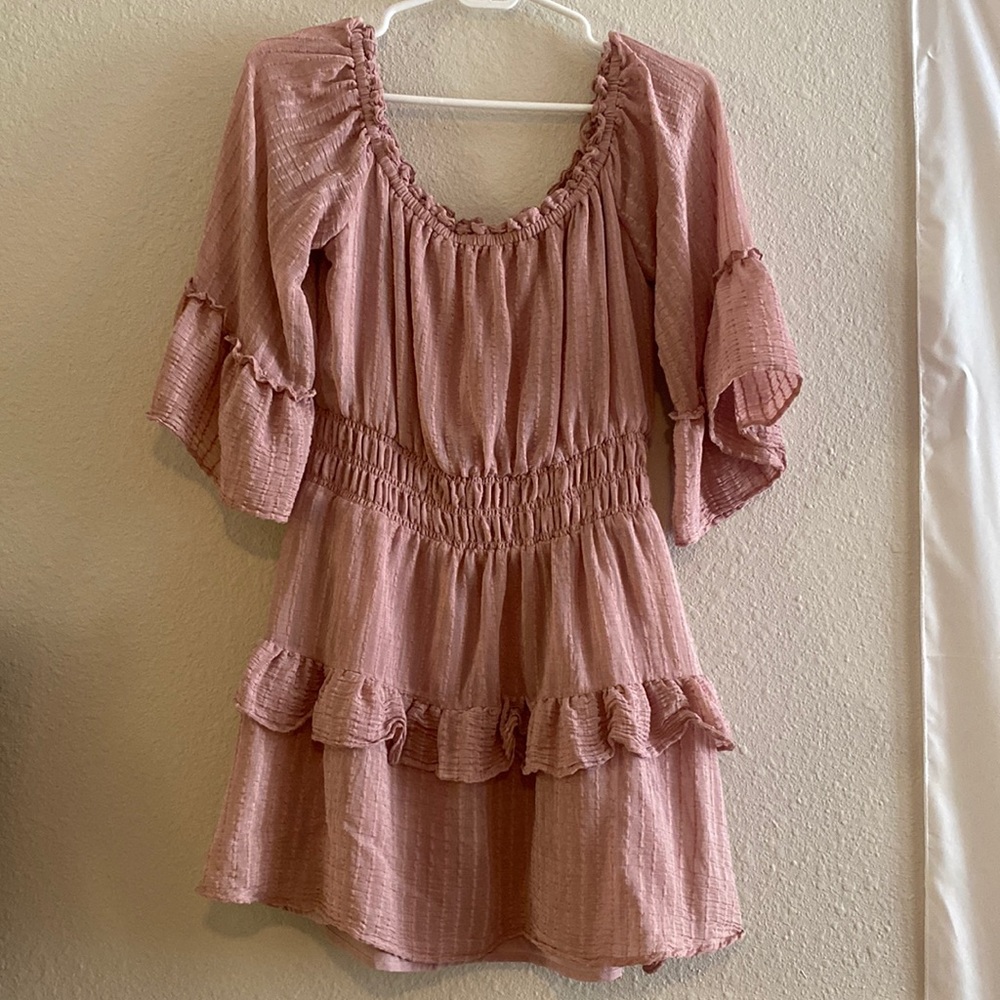 off the shoulder dress